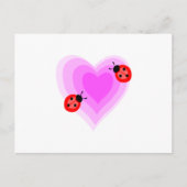 Carte Postale Ladybug Love (Devant)
