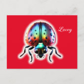 Carte Postale Ladybug moderne (Devant)