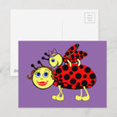 Carte Postale Ladybugs (Devant / Derrière)