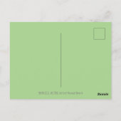 CARTE POSTALE LADYBUGS QUI RETOURNENT SUR LES FEUILLES D'AUTOMNE (Dos)