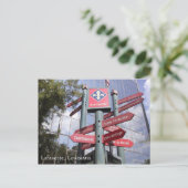 Carte postale Lafayette, Louisiane (Debout devant)