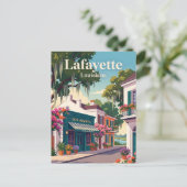 Carte Postale Lafayette, Louisiane (Debout devant)