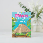 Carte Postale L'affiche de Peru Travel. (Debout devant)