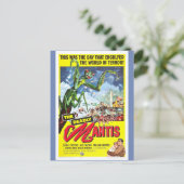 Carte Postale L'affiche du film MORTEL MANTIS (Debout devant)