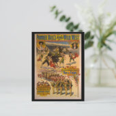 Carte Postale L'affiche occidentale sauvage historique de Bill (Debout devant)