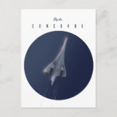 Carte Postale L'affiche Voyage de Concorde (Devant)