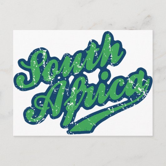 Carte Postale L'Afrique du Sud (Devant)