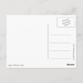 Carte Postale Lago di Braies dans les Dolomites en Italie (Dos)