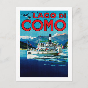 Carte Postale Lago di Como