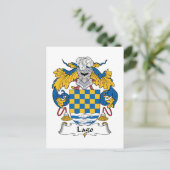 Carte Postale Lago Family Crest (Debout devant)