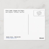 Carte Postale Lagoa do Fogo - Açores (Dos)