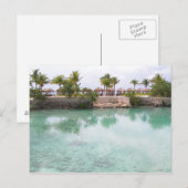 Carte Postale Lagon (Devant / Derrière)