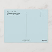 Carte Postale Lagon avec statue Cleveland Musée d'Art de l'Ohio (Dos)