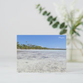 Carte Postale Lagon bleu de Rangiroa (Debout devant)