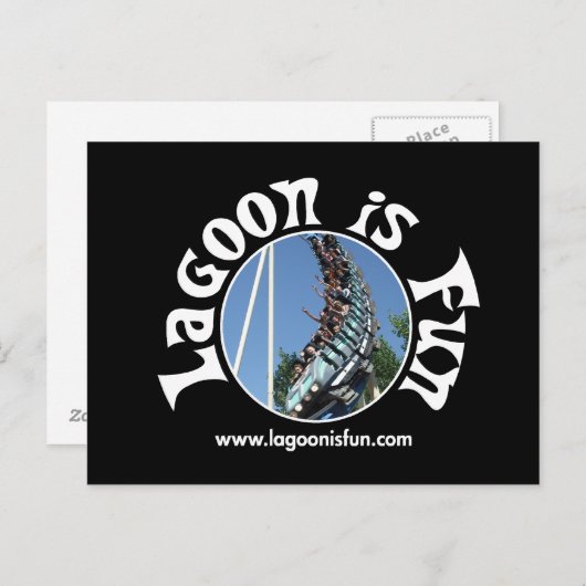 Carte Postale Lagon Est Amusant - Colossus Dark (Devant / Derrière)