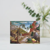 Carte Postale L'agonie dans le jardin (Debout devant)