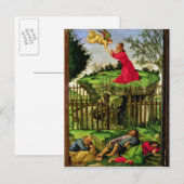 Carte Postale L'agonie dans le jardin, c.1500 (Devant / Derrière)
