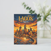 Carte Postale Lagos Island Nigeria (Debout devant)