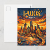 Carte Postale Lagos Island Nigeria (Devant / Derrière)