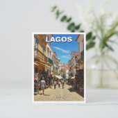 Carte Postale Lagos Portugal Travel (Debout devant)