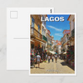 Carte Postale Lagos Portugal Travel (Devant / Derrière)