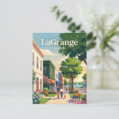 Carte Postale LaGrange, Géorgie (Debout devant)