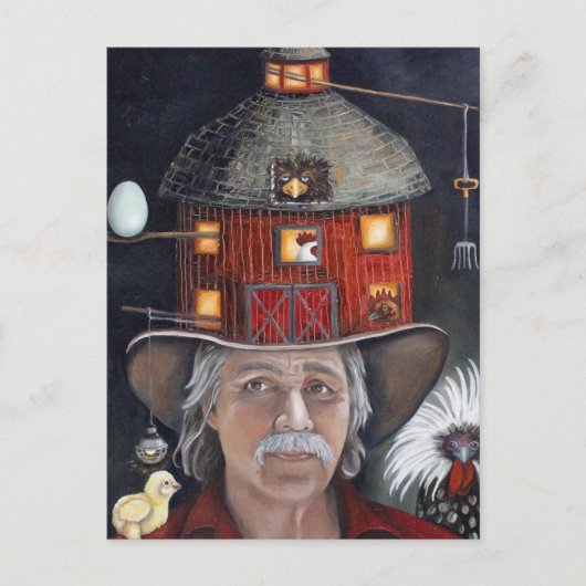 Carte Postale L'agriculteur (Devant)