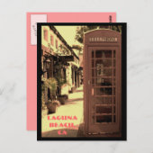 Carte Postale Laguna Beach, CA (Devant / Derrière)