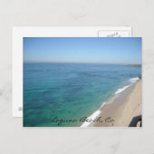Carte Postale Laguna Beach, Ca (Devant / Derrière)