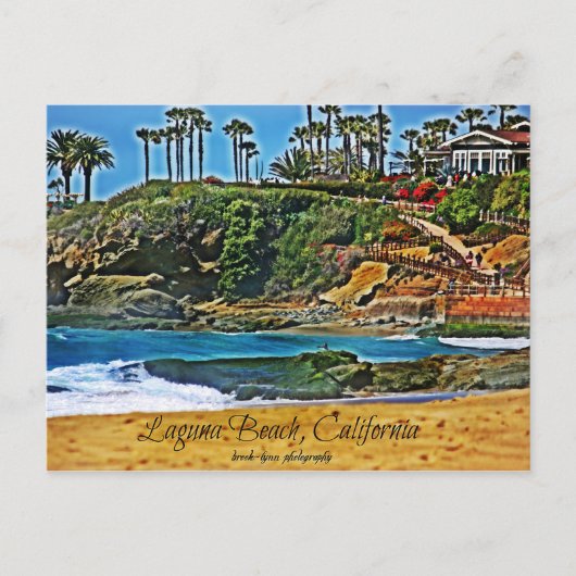 Carte Postale Laguna Beach, Californie (Devant)