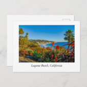 Carte Postale Laguna Beach, Californie (Devant / Derrière)