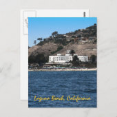 Carte Postale Laguna Beach, Californie (Devant / Derrière)
