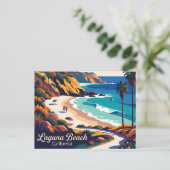 Carte Postale Laguna Beach États-Unis (Debout devant)