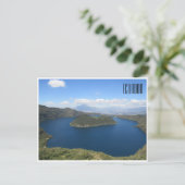 Carte Postale laguna cuicocha (Debout devant)