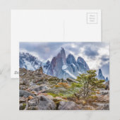 Carte Postale Laguna Torre El Chalten Argentine (Devant / Derrière)