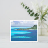 Carte Postale Lagune Bora Bora, Polynésie française (Debout devant)