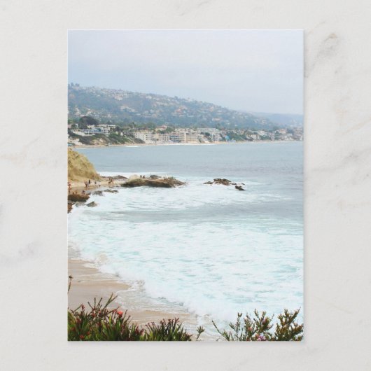 Carte Postale Lagune de plage (Devant)