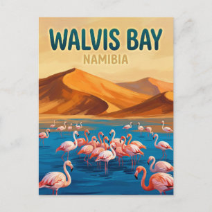 Carte Postale Lagune de Walvis Bay Namibie