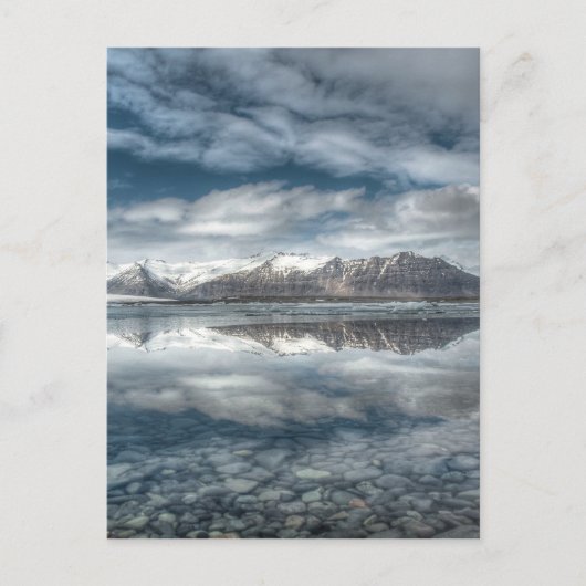 Carte Postale Lagune glaciaire de Jokulsarlon, Islande (Devant)