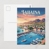 Carte Postale Lahaina États-Unis (Devant / Derrière)