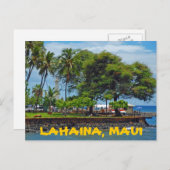 CARTE POSTALE LAHAINA, MAUI (Devant / Derrière)