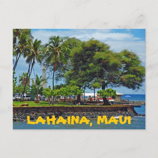 CARTE POSTALE LAHAINA, MAUI (Devant)