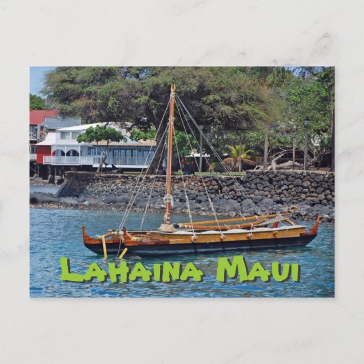 Carte Postale Lahaina Maui (Devant)