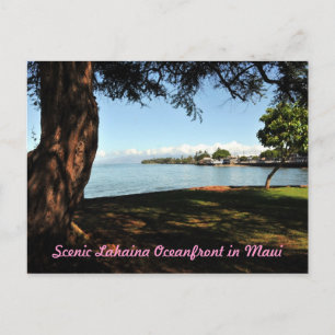 Carte Postale Lahaina Maui Scenic Postcard