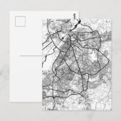 Carte Postale Lahore Pakistan Map (Devant / Derrière)