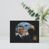 Carte Postale L'aigle a atterri... (Debout devant)