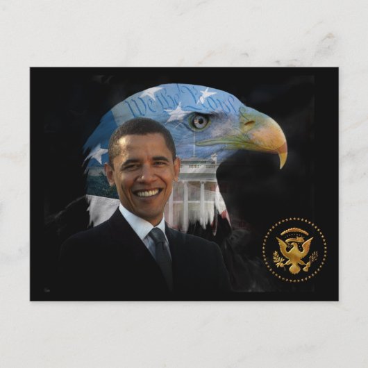 Carte Postale L'aigle a atterri... (Devant)