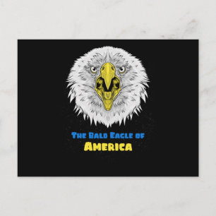 Carte Postale L'Aigle royal américain - emblème des États-Unis