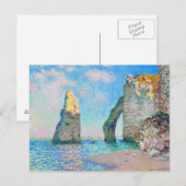 Carte Postale L'aiguille des rochers et la Porte d'Aval Claude M (Devant / Derrière)