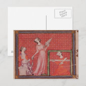 Carte Postale Laine de filature pour femmes (Devant / Derrière)
